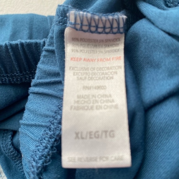 SOFT LACE BLUE SHORTS SIZE XL - Picture 3 of 5